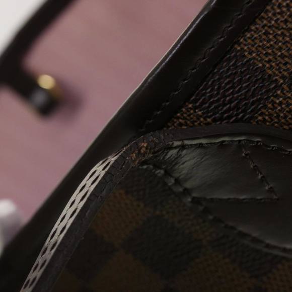 LOUIS VUITTON Damier Ebene Neverfull MM Tote Bag N51105 LV Auth 40600 - Picture 9 of 16